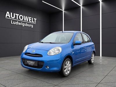 Gebraucht Nissan Micra Acenta 80 PS (58 kW) 2011 Blau Kleinwagen