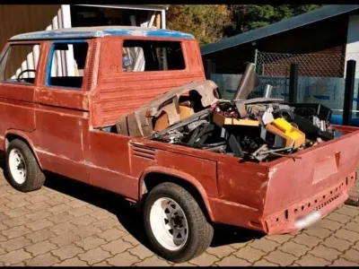 Gebraucht VW T3 50 PS (36 kW) 1984 Blau Van