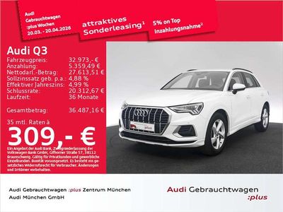 Gebraucht Audi Q3 Advanced 150 PS (110 kW) 2022 Ibisweiß SUV
