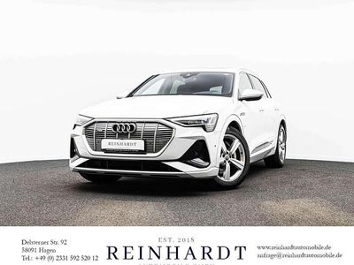 Gebraucht Audi e-tron S-Line 300 kW (408 PS) 2020 Gletscherweiß metallic SUV