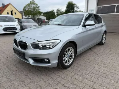 Gebraucht BMW 116 Advantage 109 PS (80 kW) 2018 Glaciersilber metallic (a83) Kleinwagen