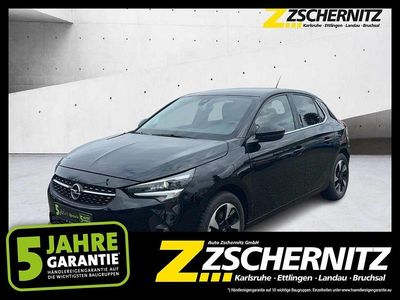 Gebraucht Opel Corsa-e Elegance 100 kW (136 PS) 2021 Diamant schwarz/karbon schwarz Kleinwagen