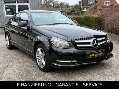 Gebraucht Mercedes C180 AMG Edition 1 156 PS (114 kW) 2011 Schwarz Coupé