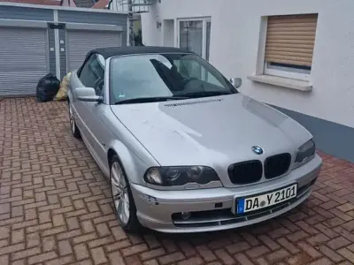 Gebraucht BMW 320 Cabriolet Sport Line 170 PS (125 kW) 2001 Silber Cabrio