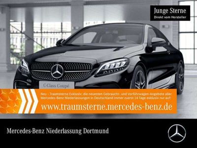 gebraucht Mercedes C400 Coupé 4M AMG+NIGHT+PANO+360+LED+SPUR+TOTW