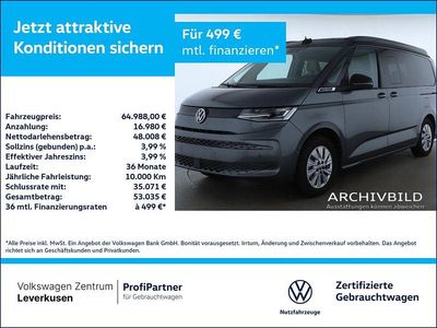 Indiumgrau Gebraucht 2025 VW California Beach Van | 64.988 € (Guter Preis)