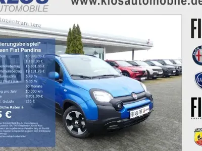 Neu Fiat Panda Cross Cross 65 PS (47 kW) 2026 Blau Kleinwagen