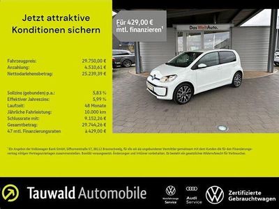 Gebraucht VW e-up! Edition 61 kW (83 PS) 2024 Weiß Kleinwagen