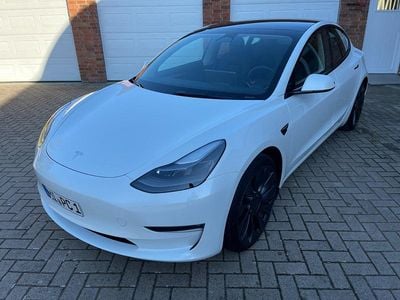 Gebraucht Tesla Model 3 Performance 377 kW (513 PS) 2021 Weiß Limousine