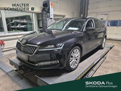 Gebraucht Skoda Superb Style 150 PS (110 kW) 2022 Schwarzmagic perleffekt (metallic) Kombi