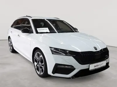 Gebraucht Skoda Octavia RS 200 PS (147 kW) 2023 Moonweiß perleffekt Kombi