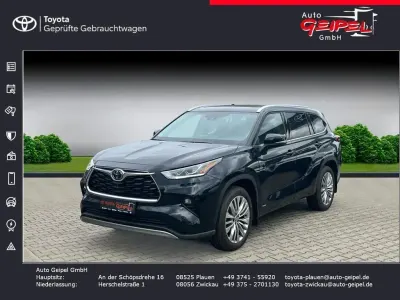 Neu Toyota Highlander Luxury 247 PS (181 kW) 2025 Schwarz SUV
