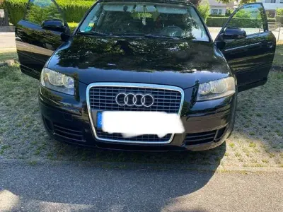 Gebraucht Audi A3 S-Line 102 PS (75 kW) 2007 Schwarz Kleinwagen