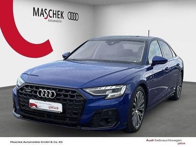 Second-hand Audi A8 Ambiente 286 CP (210 kW) 2023 Albastru Berlinǎ