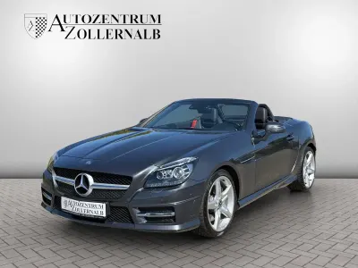 Brugt Mercedes SLK200 AMG line 184 HK (135 kW) 2014 Grå Cabriolet