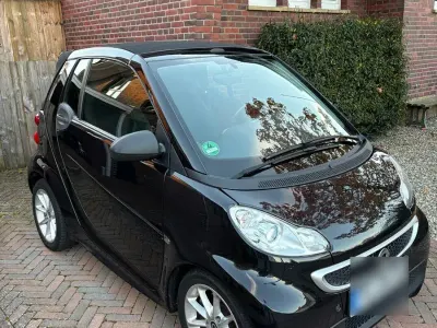 Begagnad Smart ForTwo Cabrio Pulse 71 HK (52 kW) 2013 Svart Cab