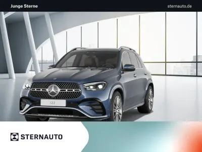 Gebraucht Mercedes GLE450 AMG AMG line 367 PS (269 kW) 2023 Metalliclack sodalithblau SUV