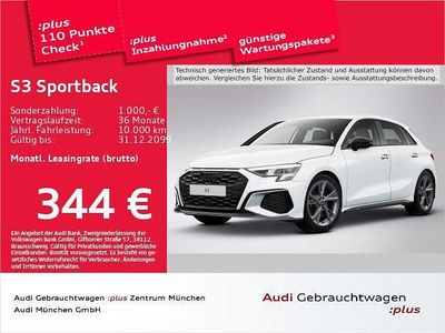 Gebraucht Audi S3 Sport 310 PS (228 kW) 2024 Gletscherweiß metallic Limousine
