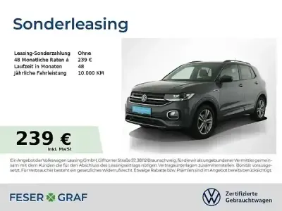 Gebraucht VW T-Cross R-line 110 PS (80 kW) 2023 Rauchgrau metallic SUV