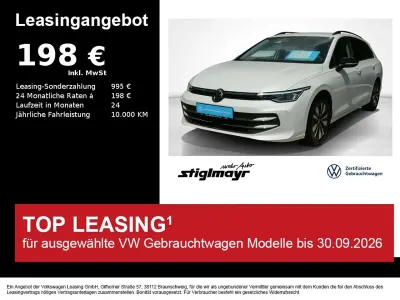 Gebraucht VW Golf VIII Goal 150 PS (110 kW) 2025 Oryxweiß perlmutteffekt Kombi