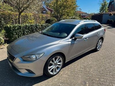 Usata Mazda 6 Sports-Line 165 CV (121 kW) 2013 Argento Berlina