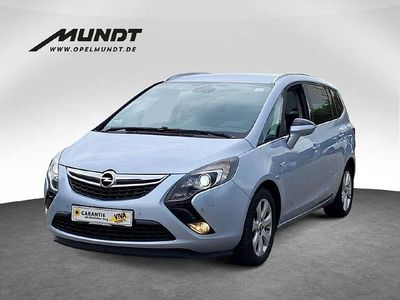 Gebraucht Opel Zafira 120 PS (88 kW) 2015 Diamant blau(m2) / diam silb Van / Kleinbus