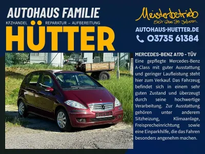 Używany Mercedes A170 115 KM (84 kW) 2007 Czerwony Hatchback