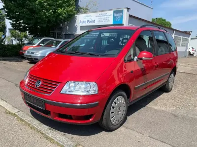 Gebraucht VW Sharan 150 PS (110 kW) 2009 Salsa red Van / Kleinbus