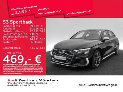 Gebraucht Audi S3 Basis 310 PS (228 kW) 2024 Mythosschwarz metallic Limousine