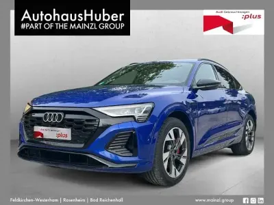Gebraucht Audi Q8 e-tron S-Line 250 kW (340 PS) 2023 Blau SUV