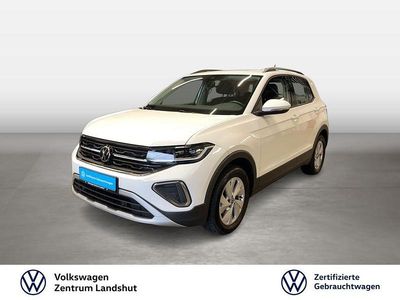 Gebraucht VW T-Cross Life 95 PS (69 kW) 2024 Weiß SUV