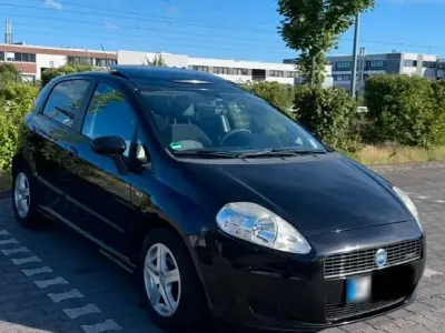 Gebraucht Fiat Grande Punto 95 PS (69 kW) 2007 Schwarz Kleinwagen