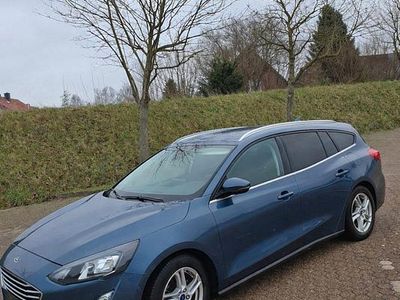 Gebraucht Ford Focus Titanium 125 PS (91 kW) 2020 Blau Limousine