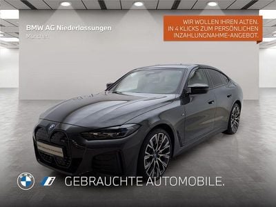Grau Gebraucht 2022 BMW i4 M Sport Limousine | 46.502 € (Etwas zu teuer)