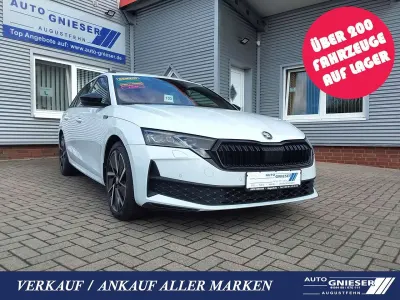 Gebraucht Skoda Octavia SportLine 150 PS (110 kW) 2024 Weiß Kombi