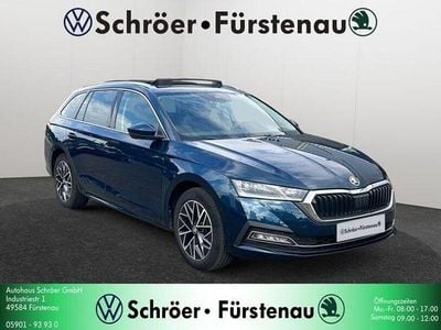 Gebraucht Skoda Octavia 150 PS (110 kW) 2021 Lavablau metallic Kombi