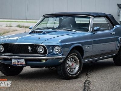 Gebraucht Ford Mustang Convertible 334 PS (245 kW) 1969 Blau Cabrio