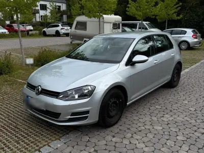 Gebraucht VW Golf VII 86 PS (63 kW) 2014 Silber Kleinwagen