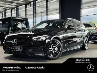 Gebraucht Mercedes C220 AMG 197 PS (144 kW) 2023 Schwarz Limousine