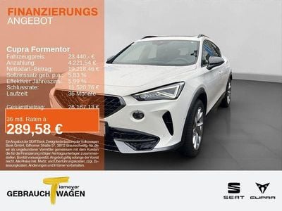 Second-hand Cupra Formentor 204 CP (150 kW) 2023 Alb SUV