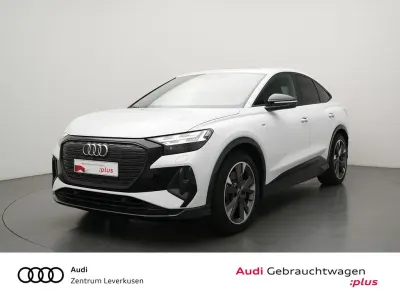 Gebraucht Audi Q4 Sportback e-tron S-Line 150 kW (204 PS) 2023 Schwarz SUV