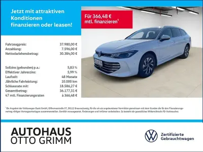 Brugt VW Passat Business 150 HK (110 kW) 2024 Hvid Stationcar
