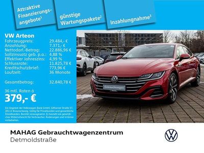 Gebraucht VW Arteon R-line 190 PS (139 kW) 2022 Kings red metallic Coupé