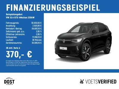 Gebraucht VW ID.4 GTX 219 kW (299 PS) 2023 Schwarz SUV