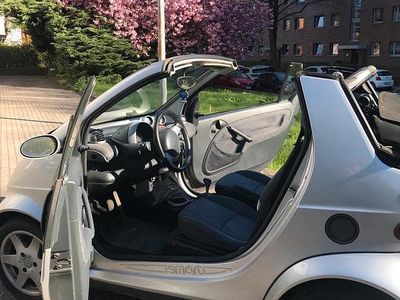 Second-hand Smart ForTwo Cabrio 61 CP (44 kW) 2004 Argintiu Cabrio