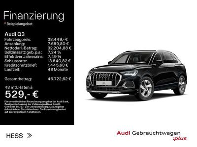 Schwarz Gebraucht 2025 Audi Q3 Advanced SUV | 38.449 € (Fairer Preis)