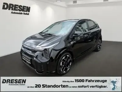 Gebraucht Kia Picanto GT-Line 79 PS (58 kW) 2025 Abp) auroraschwarz met. (schwarz Kleinwagen
