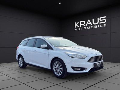 Gebraucht Ford Focus Titanium 120 PS (88 kW) 2016 Weiß Kombi