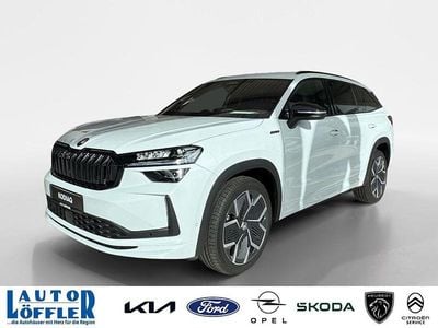 Weiß Neu 2025 Skoda Kodiaq SportLine SUV | 55.690 € (Etwas zu teuer)