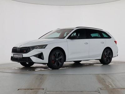 Neu Skoda Octavia RS 265 PS (194 kW) 2026 Moonweiß perleffekt Kombi